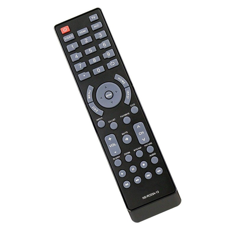WINFLIKE NS-RC03A-13 New Remote Control TV Fit for NS-39L240A13 NS-19E310A13 NS-19E320A13 NS-22E340A13 NS-24E340A13 NS-24L240A13 NS-32D120A13 NS-32E320A13 NS-32E320A13A Insignia LCD LED TV - Image 1